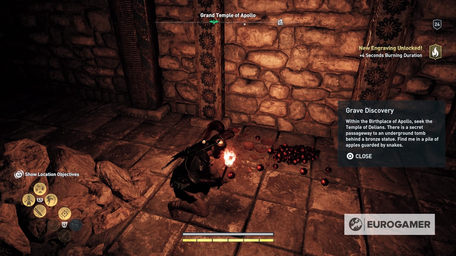 Assassin's Creed Syndicate Needle In A Haystack Assassin's Creed Odyssey - Needle in a Haystack, Grave Discovery riddle